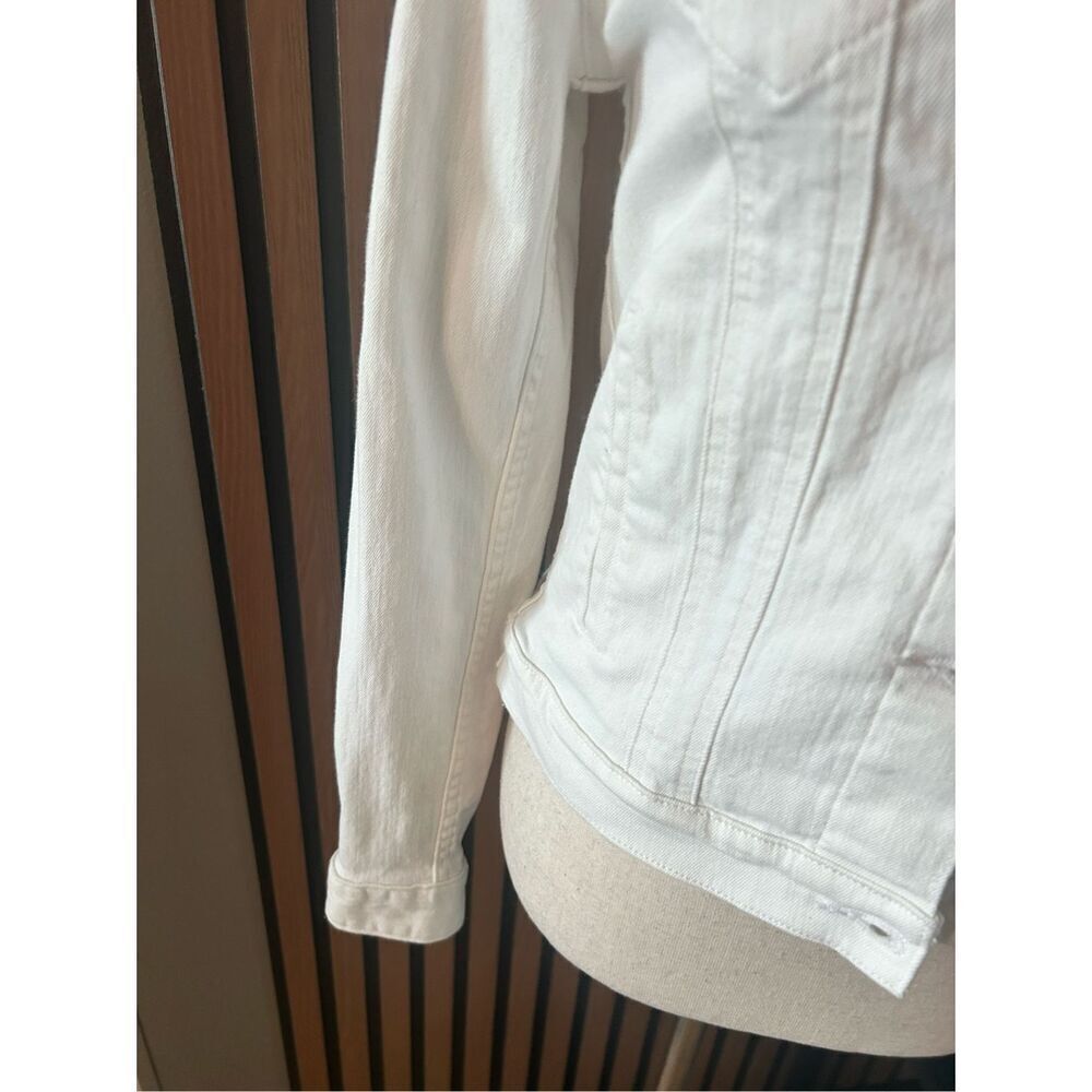 Michael kors white jean jacket size xs - Picture 3 of 6